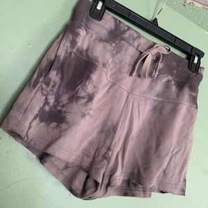 Tie dye shorts